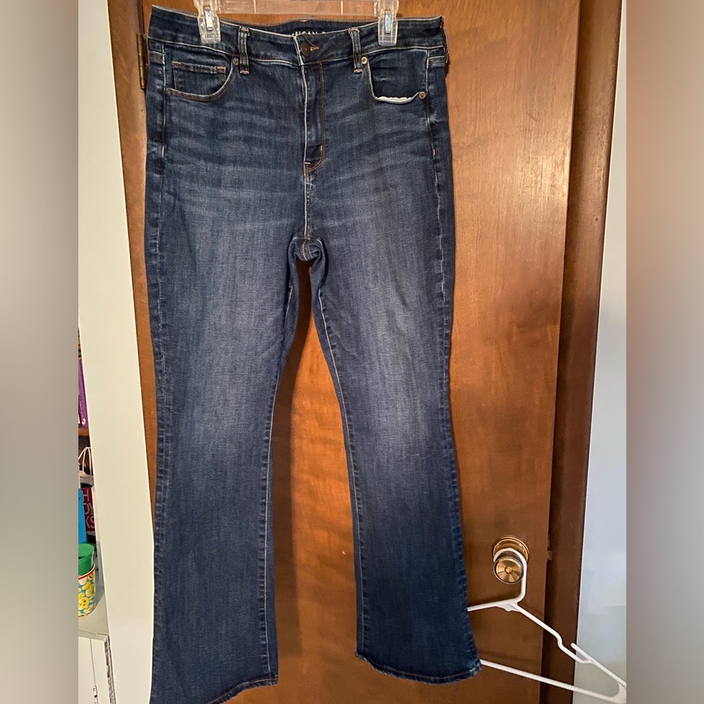 Women’s American Eagle Hi-Rise Skinny Kick Jeans